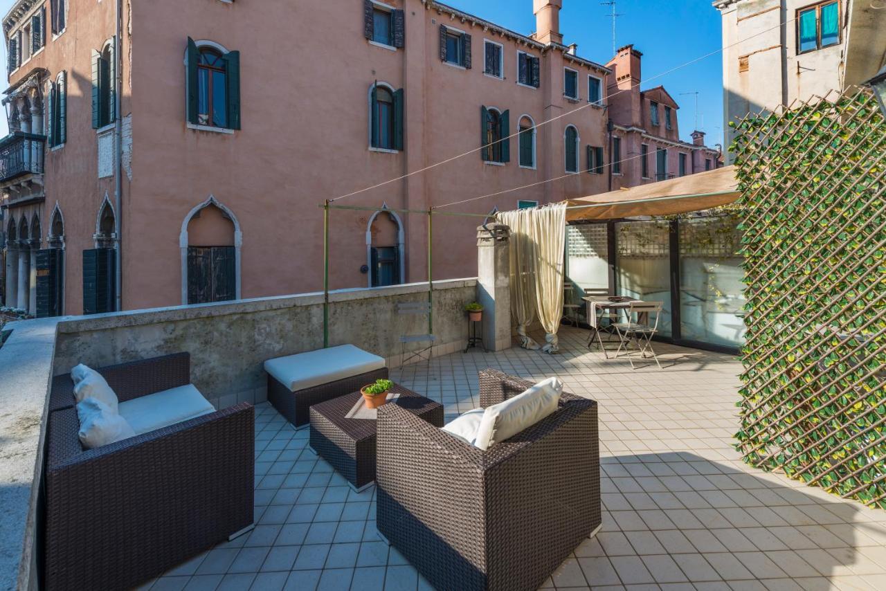 Tre Sestieri Terrace Canal View Venecia Exterior foto