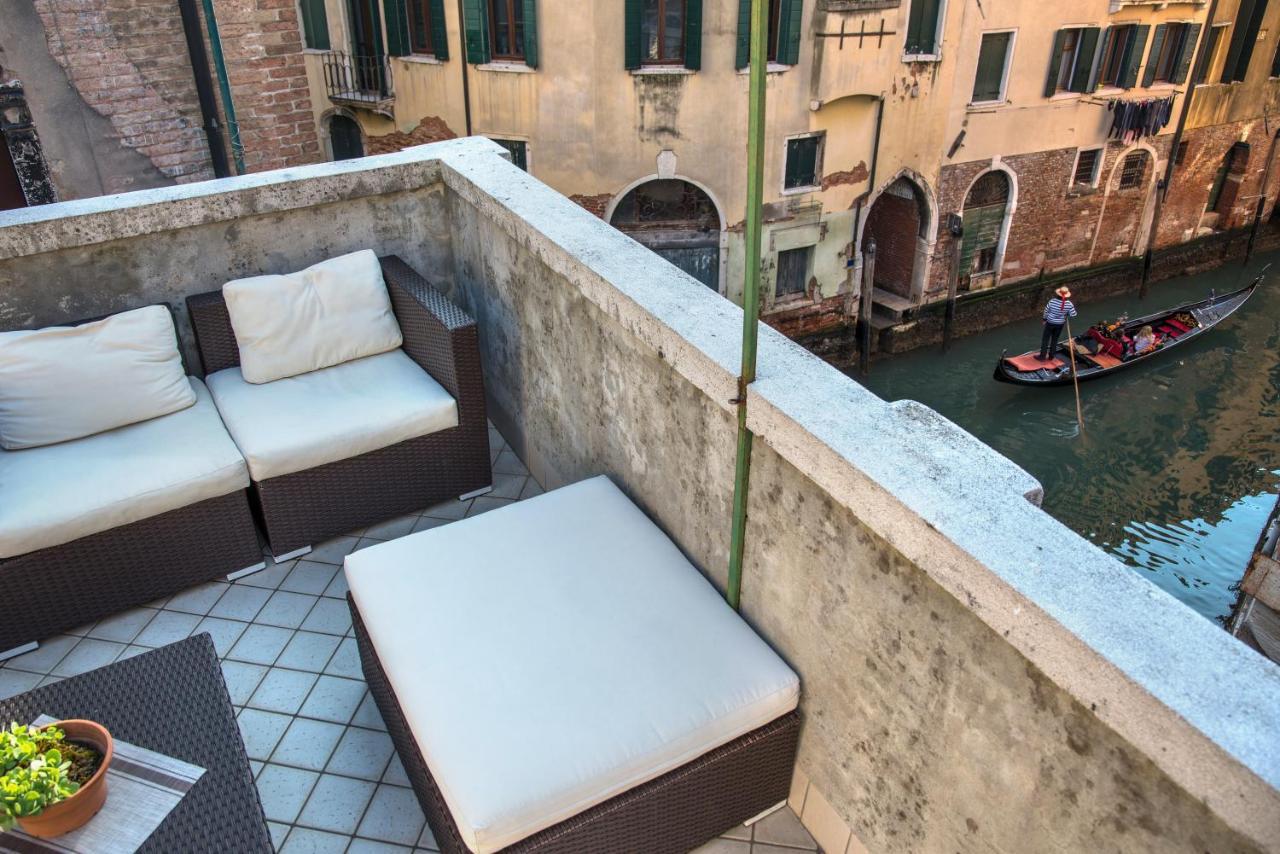 Tre Sestieri Terrace Canal View Venecia Exterior foto